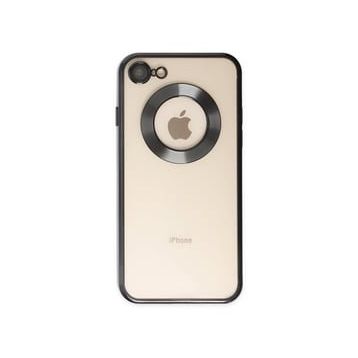 Teleplus iPhone 8 Kamera Korumalı Omega Slote Lazer Silikon Lacivert Kılıf