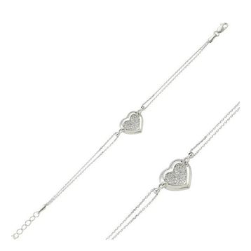 Teleplus Kalpli Gümüş Kadın Bileklik