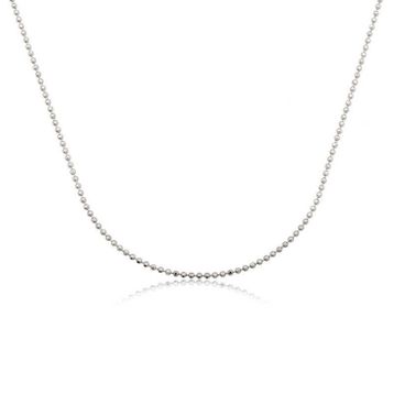 Teleplus Küçük Top Gümüş Zincir