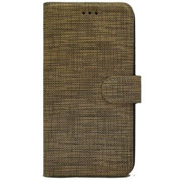 Teleplus Oppo A5 2020 Kılıf Kumaş Spor Standlı Cüzdan Kırmızı + Nano Ekran Koruyucu Kılıf