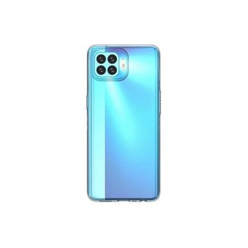 Teleplus Oppo Reno4 Lite Lüks Tpu Korumalı Şeffaf Nano Ekran Koruyucu Silikon Cep Telefonu Kılıf