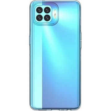 Teleplus Oppo Reno4 Lite Lüks Tpu Korumalı Şeffaf Nano Ekran Koruyucu Silikon Cep Telefonu Kılıf
