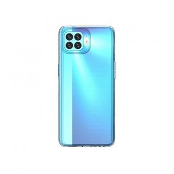 Teleplus Oppo Reno4 Lite Lüks Tpu Korumalı Şeffaf Nano Ekran Koruyucu Silikon Cep Telefonu Kılıf