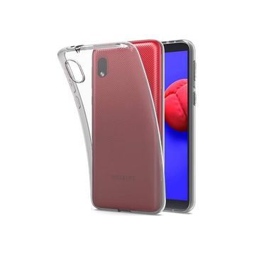 Teleplus Samsung Galaxy A01 Core Lüks Tpu Silikon Şeffaf Kılıf