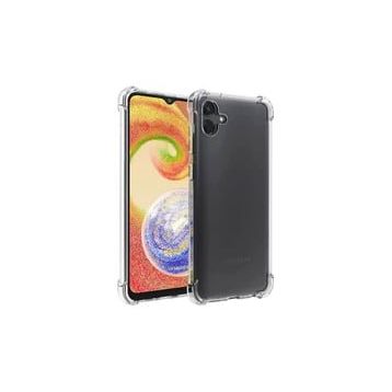 Teleplus Samsung Galaxy A04 Darbe Korumalı Silikon Şeffaf Kılıf