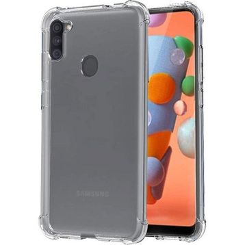 Teleplus Samsung Galaxy A21 Darbe Korumalı Silikon Şeffaf Kılıf