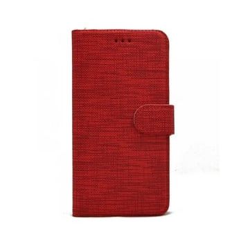 Teleplus Samsung Galaxy A52 Kumaş Spor Standlı Kartlıklı Cüzdan Gri Cep Telefonu Kılıfı