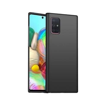 Teleplus Samsung Galaxy A71 Lüks Mat Silikon Nano Ekran Koruyucu Kamera Nano Ekran Koruyucu Kırmızı Kılıf