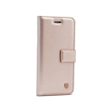 Teleplus Samsung Galaxy J6 Plus Cüzdanlı Gold Kılıf