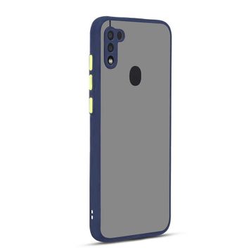 Teleplus Samsung Galaxy M11 Hux Kamera Korumalı Turkuaz Silikon Cep Telefonu Kılıf
