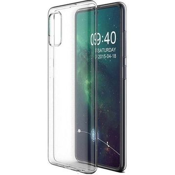 Teleplus Samsung Galaxy S20 Lüks Şeffaf Silikon Kılıf