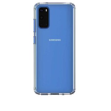 Teleplus Samsung Galaxy S20 Magic Kristal Sert Silikon Şeffaf Kılıf