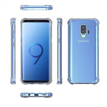 Teleplus Samsung Galaxy S9 Darbeyi Emen Silikon Şeffaf Cep Telefonu Kılıfı