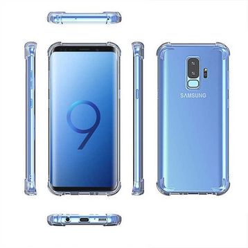 Teleplus Samsung Galaxy S9 Darbeyi Emen Silikon Şeffaf Cep Telefonu Kılıfı