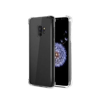Teleplus Samsung Galaxy S9 Plus Darbe Korumalı Silikonlu Şeffaf Kılıf
