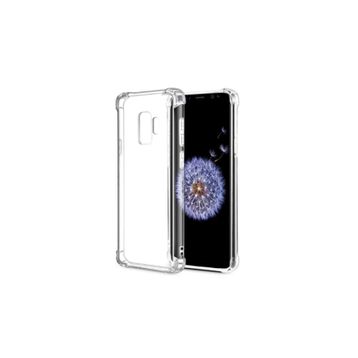 Teleplus Samsung Galaxy S9 Plus Darbe Korumalı Silikonlu Şeffaf Kılıf