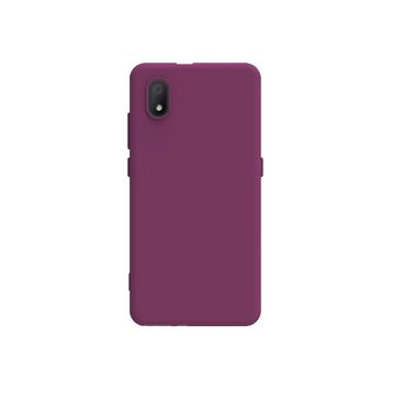 Teleplus Tcl L7 Biye Mat Silikon Mor Kılıf