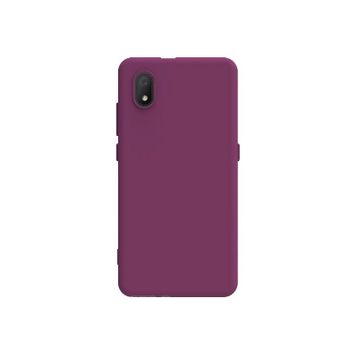 Teleplus Tcl L7 Biye Mat Silikon Mor Kılıf
