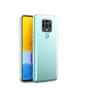 Teleplus Tecno Camon 16 Kılıf Kamera Korumalı Tpu Silikon Şeffaf Nano Ekran Koruyucu