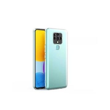 Teleplus Tecno Camon 16 Kılıf Kamera Korumalı Tpu Silikon Şeffaf Nano Ekran Koruyucu