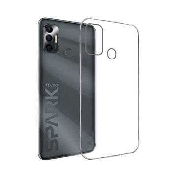 Teleplus Tecno Spark 7 Tpu Süper Silikon Şeffaf Kılıf