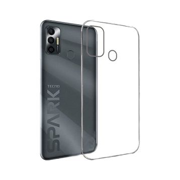 Teleplus Tecno Spark 7 Tpu Süper Silikon Şeffaf Kılıf