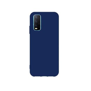 Teleplus Vivo Y11s Biye Mat Silikon Siyah + Nano Ekran Koruyucu Kılıf