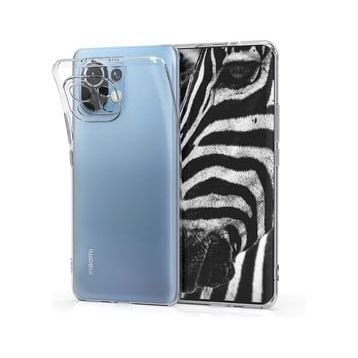 Teleplus Xiaomi Mi 11 Lite Kamera Korumalı Tpu Silikon Şeffaf Nano Ekran Koruyucu Kılıf