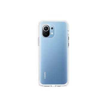 Teleplus Xiaomi Mi 11 Lüks Korumalı Tpu Silikon Şeffaf Kılıf Tam Kapatan Ekran Koruyucu