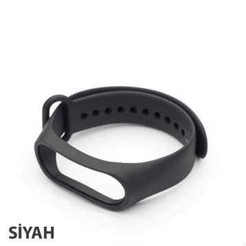 Teleplus Xiaomi Mi Band 4 Silikon Siyah Kordon