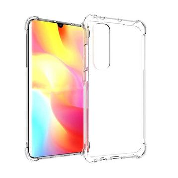 Teleplus Xiaomi Mi Note 10 Lite Darbe Korumalı Silikon Şeffaf Kılıf