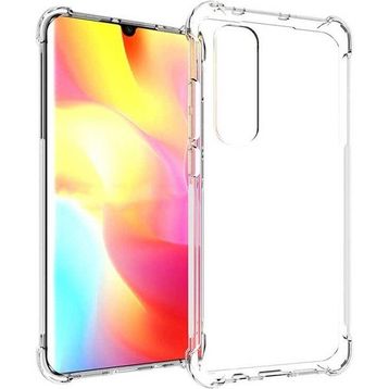 Teleplus Xiaomi Mi Note 10 Lite Darbe Korumalı Silikon Şeffaf Kılıf