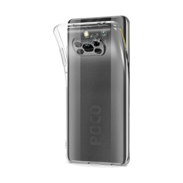 Teleplus Xiaomi Poco X3 Pro Şeffaf Kamera Korumalı ve Silikon Kılıf