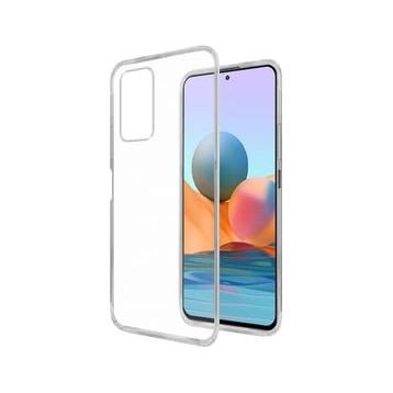 Teleplus Xiaomi Redmi Note 10s Lüks Korumalı Silikon Şeffaf Kılıf