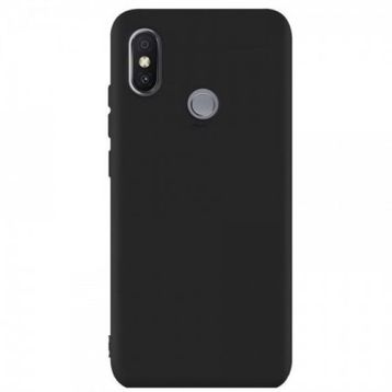 Teleplus Xiaomi Redmi Note 6 Pro Lüks Siyah Silikon Kılıf