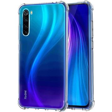 Teleplus Xiaomi Redmi Note 8 Darbe Korumalı Şeffaf Silikon Kılıf