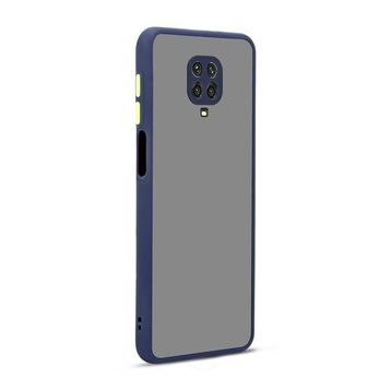 Teleplus Xiaomi Redmi Note 9s Hux Kamera Korumalı Lacivert Silikon Cep Telefonu Kılıf
