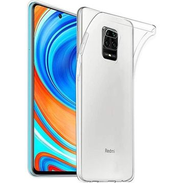 Teleplus Xiaomi Redmi Note 9S Lüks Korumalı Silikon Şeffaf Kılıf