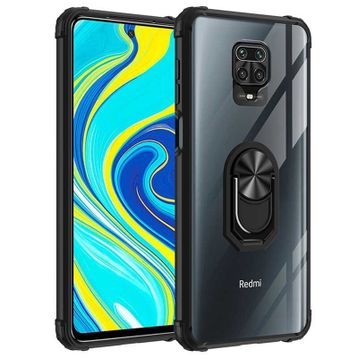 Teleplus Xiaomi Redmi Note 9S Lüks Korumalı Silikon Şeffaf Kılıf
