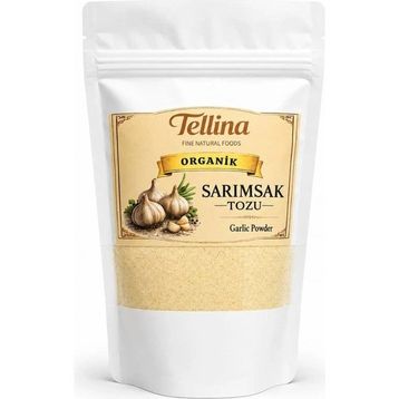 Tellina 165 gr Organik Sarımsak Tozu