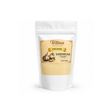 Tellina 165 gr Organik Sarımsak Tozu