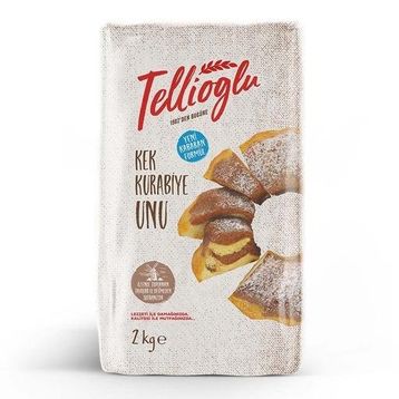 Tellioğlu 2 kg Kek Kurabiye Unu