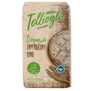 Tellioğlu Organik 1 kg Tam Buğday Unu
