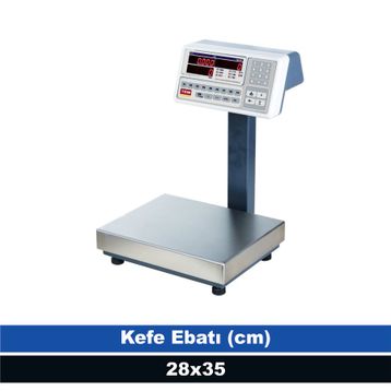 Tem 28x35 cm 120 kg 5 gr Onaysız Adet Sayıcı Terazi
