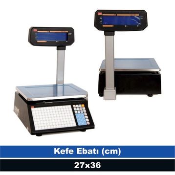 Tem RLS1000C 30 kg Barkodlu Terazi