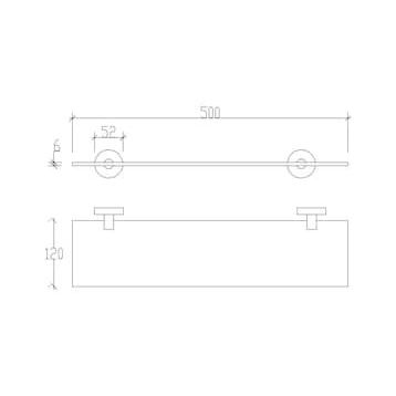 Tema 71201 Mare Banyo Etajeri