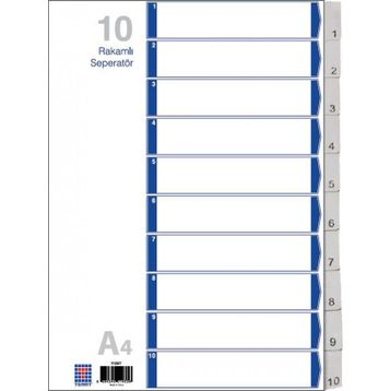 Temat 11097 Pp 1-10 Rakamlı Seperatör