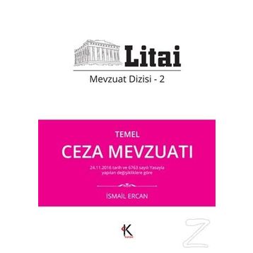Temel Ceza Mevzuatı - İsmail Ercan