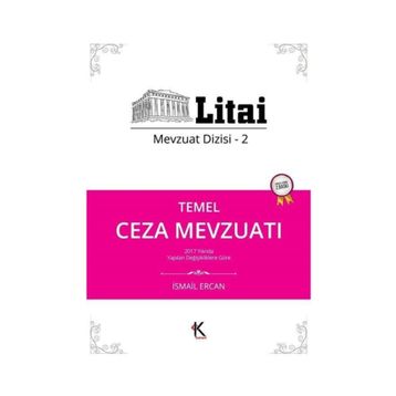 Temel Ceza Mevzuatı - İsmail Ercan