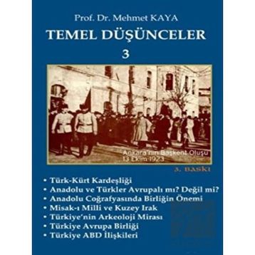 Temel Düşünceler 3 - Memet Kaya